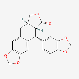 molecular formula C20H16O6 B1223110 Polygamain CAS No. 71640-49-8