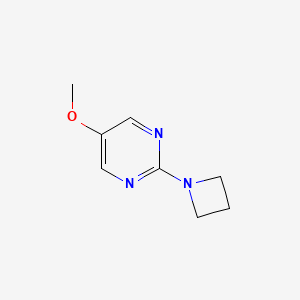 2-(Azetidin-1-yl)-5-methoxypyrimidine