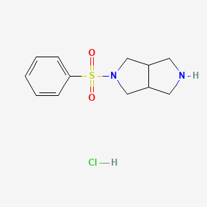 2-(Benzenesulfonyl)-octahydropyrrolo[3,4-c]pyrrole hydrochloride