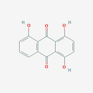 molecular formula C14H8O5 B1223134 1,4,5-Trihydroxyanthraquinone CAS No. 2961-04-8