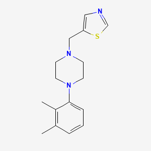 1-(2,3-Dimethylphenyl)-4-[(1,3-thiazol-5-yl)methyl]piperazine