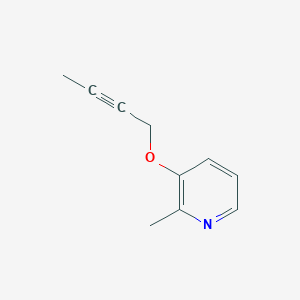 3-(But-2-yn-1-yloxy)-2-methylpyridine