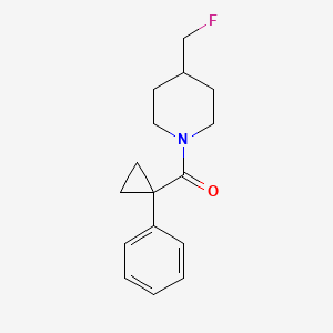 4-(Fluoromethyl)-1-(1-phenylcyclopropanecarbonyl)piperidine