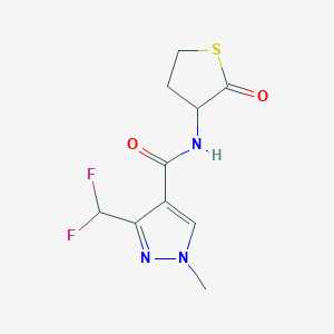 3-(difluoromethyl)-1-methyl-N-(2-oxothiolan-3-yl)-1H-pyrazole-4-carboxamide