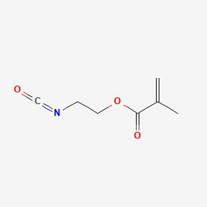 molecular formula C7H9NO3 B1223184 甲基丙烯酸异氰酸乙酯 CAS No. 30674-80-7