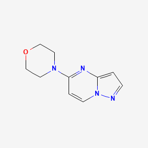 4-{Pyrazolo[1,5-a]pyrimidin-5-yl}morpholine