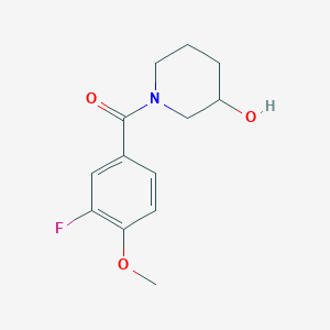 1-(3-Fluoro-4-methoxybenzoyl)piperidin-3-ol