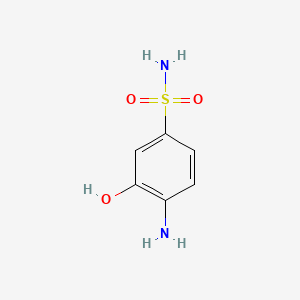 B1223200 4-Amino-3-hydroxybenzenesulfonamide CAS No. 3588-76-9