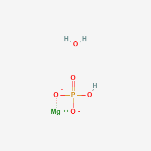 molecular formula H3MgO5P B1223224 Magnesium phosphate, dibasic 