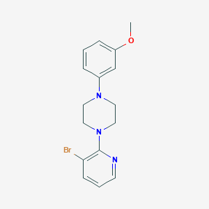 1-(3-Bromopyridin-2-yl)-4-(3-methoxyphenyl)piperazine