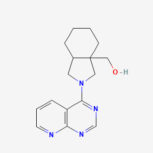 (2-{pyrido[2,3-d]pyrimidin-4-yl}-octahydro-1H-isoindol-3a-yl)methanol