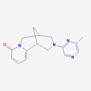 11-(6-Methylpyrazin-2-yl)-7,11-diazatricyclo[7.3.1.0^{2,7}]trideca-2,4-dien-6-one