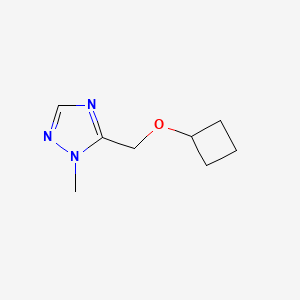 5-(cyclobutoxymethyl)-1-methyl-1H-1,2,4-triazole