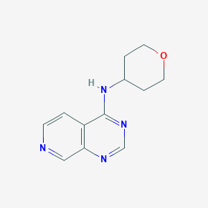 N-(oxan-4-yl)pyrido[3,4-d]pyrimidin-4-amine