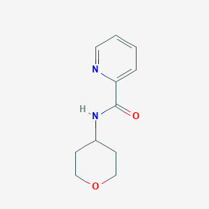 N-(oxan-4-yl)pyridine-2-carboxamide