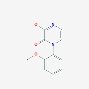 3-Methoxy-1-(2-methoxyphenyl)-1,2-dihydropyrazin-2-one