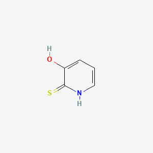 molecular formula C5H5NOS B1223284 3-Hydroxypyridine-2-thiol CAS No. 23003-22-7