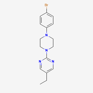 2-[4-(4-Bromophenyl)piperazin-1-yl]-5-ethylpyrimidine