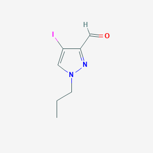 4-Iodo-1-propyl-1H-pyrazole-3-carbaldehyde