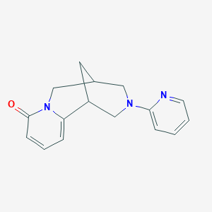 molecular formula C16H17N3O B12233033 11-(Pyridin-2-yl)-7,11-diazatricyclo[7.3.1.0^{2,7}]trideca-2,4-dien-6-one 