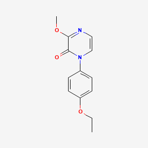 1-(4-Ethoxyphenyl)-3-methoxy-1,2-dihydropyrazin-2-one