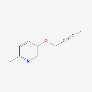 5-(But-2-yn-1-yloxy)-2-methylpyridine