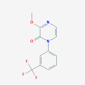 3-Methoxy-1-[3-(trifluoromethyl)phenyl]-1,2-dihydropyrazin-2-one