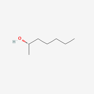 molecular formula C7H16O B1223330 (S)-(+)-2-Heptanol CAS No. 6033-23-4