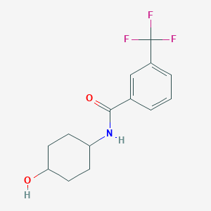 N-(4-hydroxycyclohexyl)-3-(trifluoromethyl)benzamide