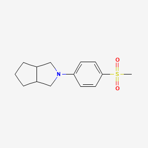 2-(4-Methanesulfonylphenyl)-octahydrocyclopenta[c]pyrrole