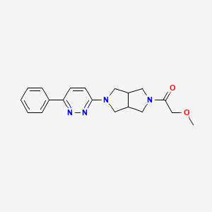 2-Methoxy-1-[5-(6-phenylpyridazin-3-yl)-octahydropyrrolo[3,4-c]pyrrol-2-yl]ethan-1-one