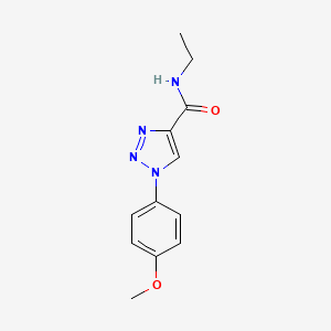 N-ethyl-1-(4-methoxyphenyl)-1H-1,2,3-triazole-4-carboxamide