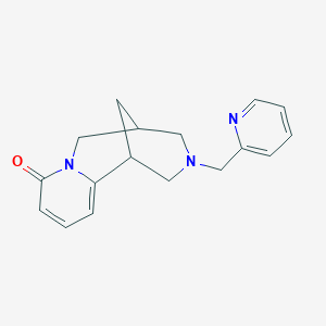 11-[(Pyridin-2-yl)methyl]-7,11-diazatricyclo[7.3.1.0^{2,7}]trideca-2,4-dien-6-one