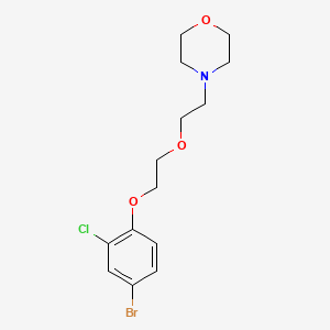 4-[2-[2-(4-Bromo-2-chlorophenoxy)ethoxy]ethyl]morpholine