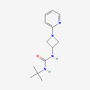 3-Tert-butyl-1-[1-(pyridin-2-yl)azetidin-3-yl]urea