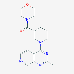 4-(1-{2-Methylpyrido[3,4-d]pyrimidin-4-yl}piperidine-3-carbonyl)morpholine