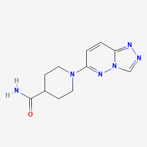 1-{[1,2,4]Triazolo[4,3-b]pyridazin-6-yl}piperidine-4-carboxamide