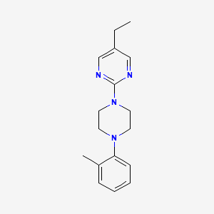 5-Ethyl-2-[4-(2-methylphenyl)piperazin-1-yl]pyrimidine