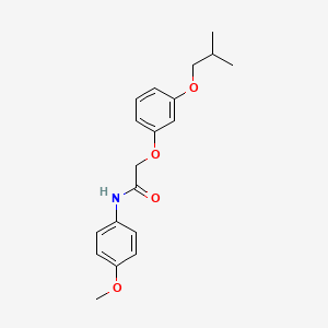 molecular formula C19H23NO4 B1223392 Gepinacin 