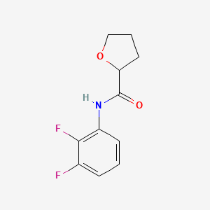 N-(2,3-difluorophenyl)oxolane-2-carboxamide