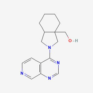 (2-{pyrido[3,4-d]pyrimidin-4-yl}-octahydro-1H-isoindol-3a-yl)methanol