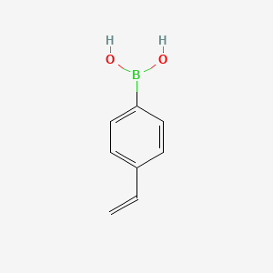 molecular formula C8H9BO2 B1223481 4-乙烯基苯硼酸 CAS No. 2156-04-9