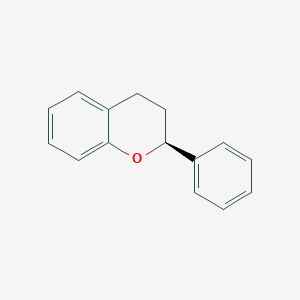 molecular formula C15H14O B1223498 (2S)-flavan 