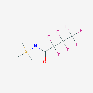 molecular formula C8H12F7NOSi B1223551 N-甲基-N-三甲基甲硅烷基七氟丁酰胺 CAS No. 53296-64-3