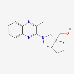 [2-(3-Methylquinoxalin-2-yl)-octahydrocyclopenta[c]pyrrol-3a-yl]methanol