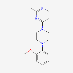 4-[4-(2-Methoxyphenyl)piperazin-1-yl]-2-methylpyrimidine