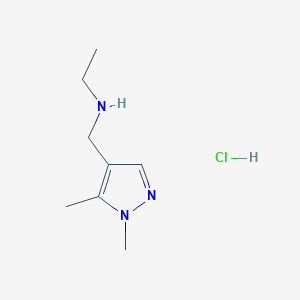 [(1,5-dimethyl-1H-pyrazol-4-yl)methyl]ethylamine