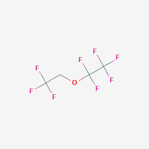 molecular formula C4H2F8O B122362 Pentafluoroethyl 2,2,2-trifluoroethyl ether CAS No. 156053-88-2