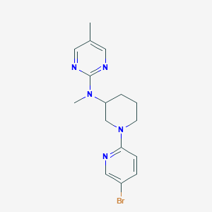 N-[1-(5-bromopyridin-2-yl)piperidin-3-yl]-N,5-dimethylpyrimidin-2-amine