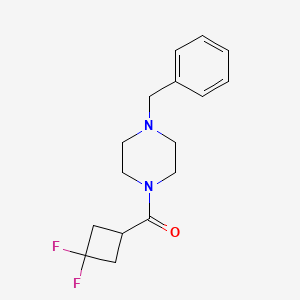 1-Benzyl-4-(3,3-difluorocyclobutanecarbonyl)piperazine